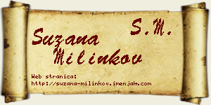 Suzana Milinkov vizit kartica